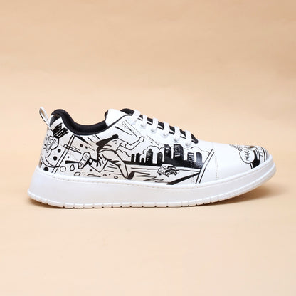 Hand-Painted Sneakers Comics 2.0