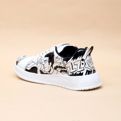 Hand-Painted Sneakers Comics 2.0