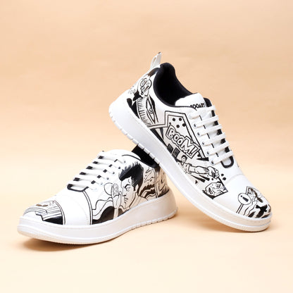 Hand-Painted Sneakers Comics 2.0