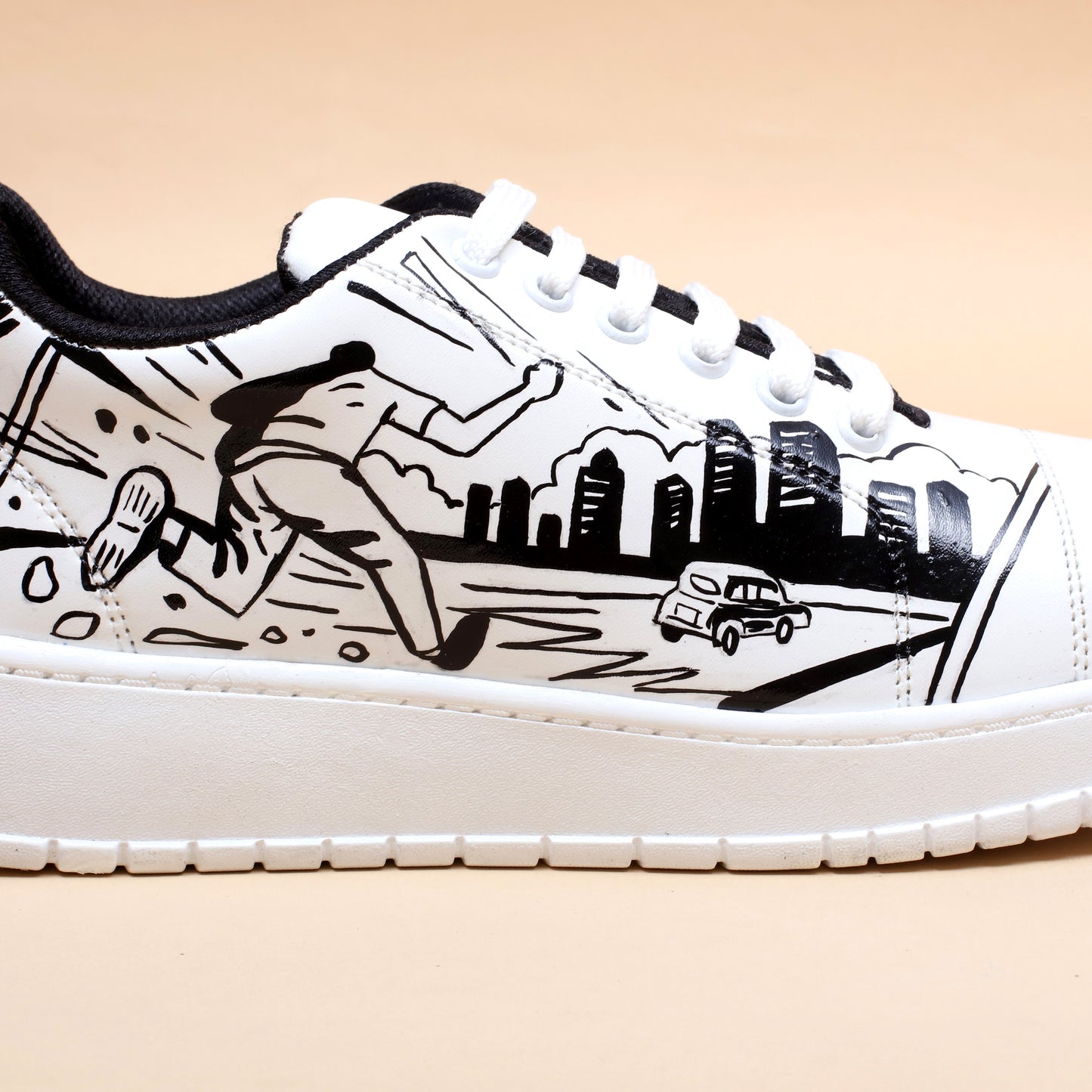 Hand-Painted Sneakers Comics 2.0