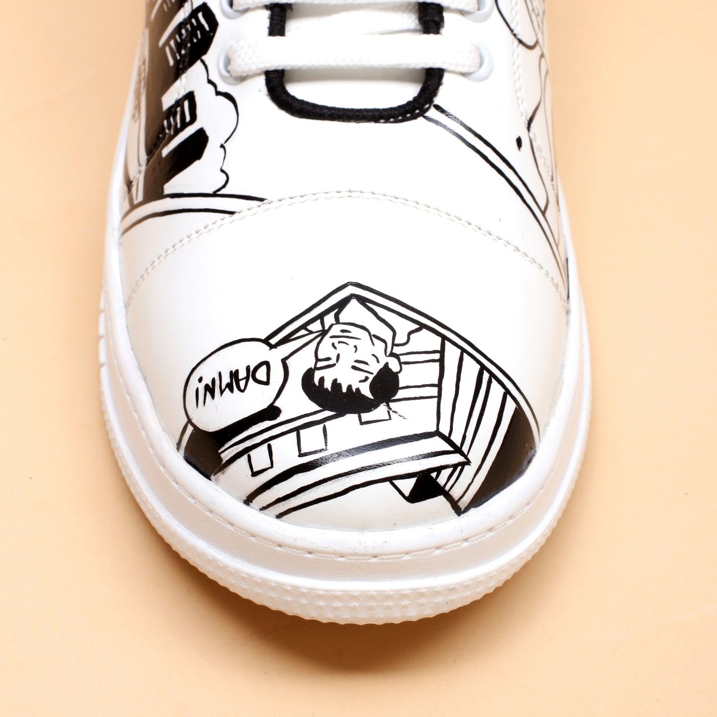 Hand-Painted Sneakers Comics 2.0