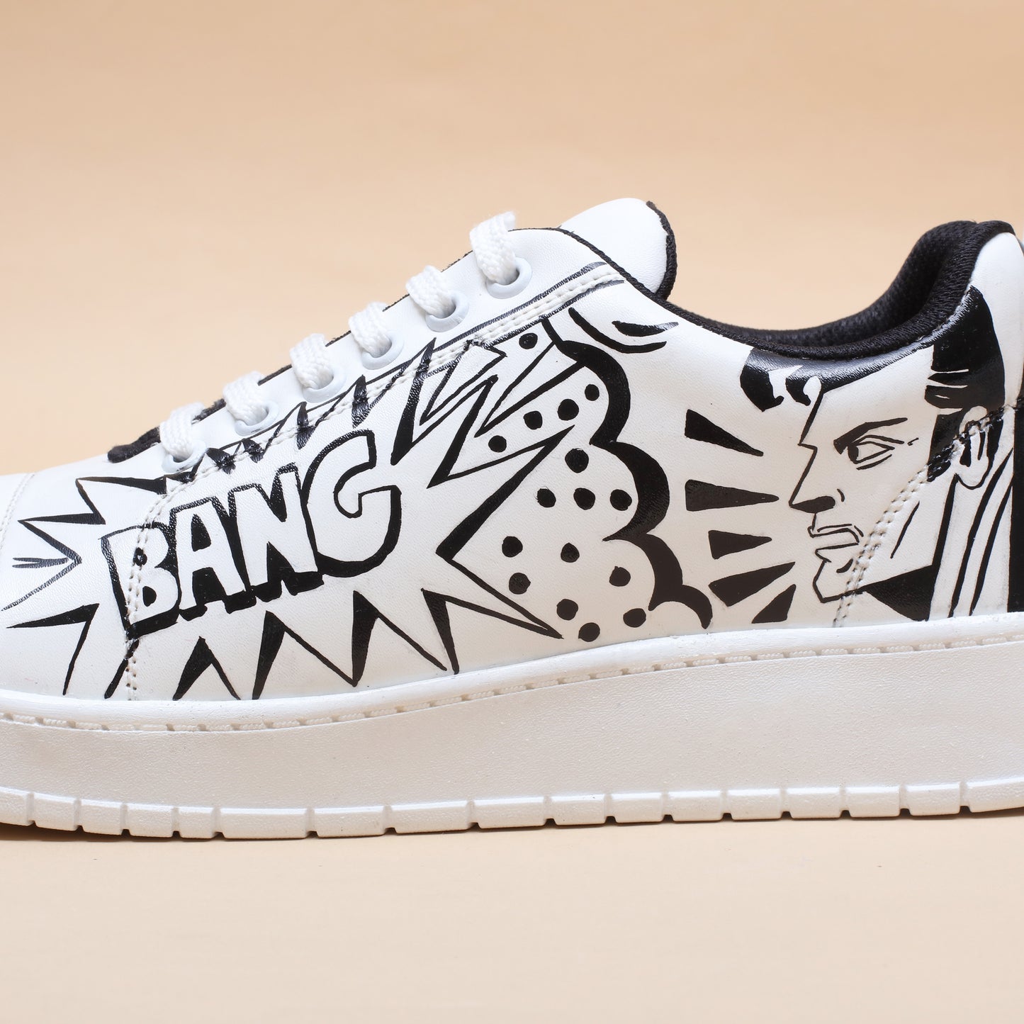 Hand-Painted Sneakers Comics 2.0