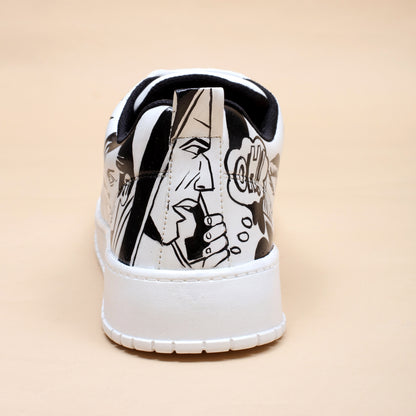 Hand-Painted Sneakers Comics 2.0