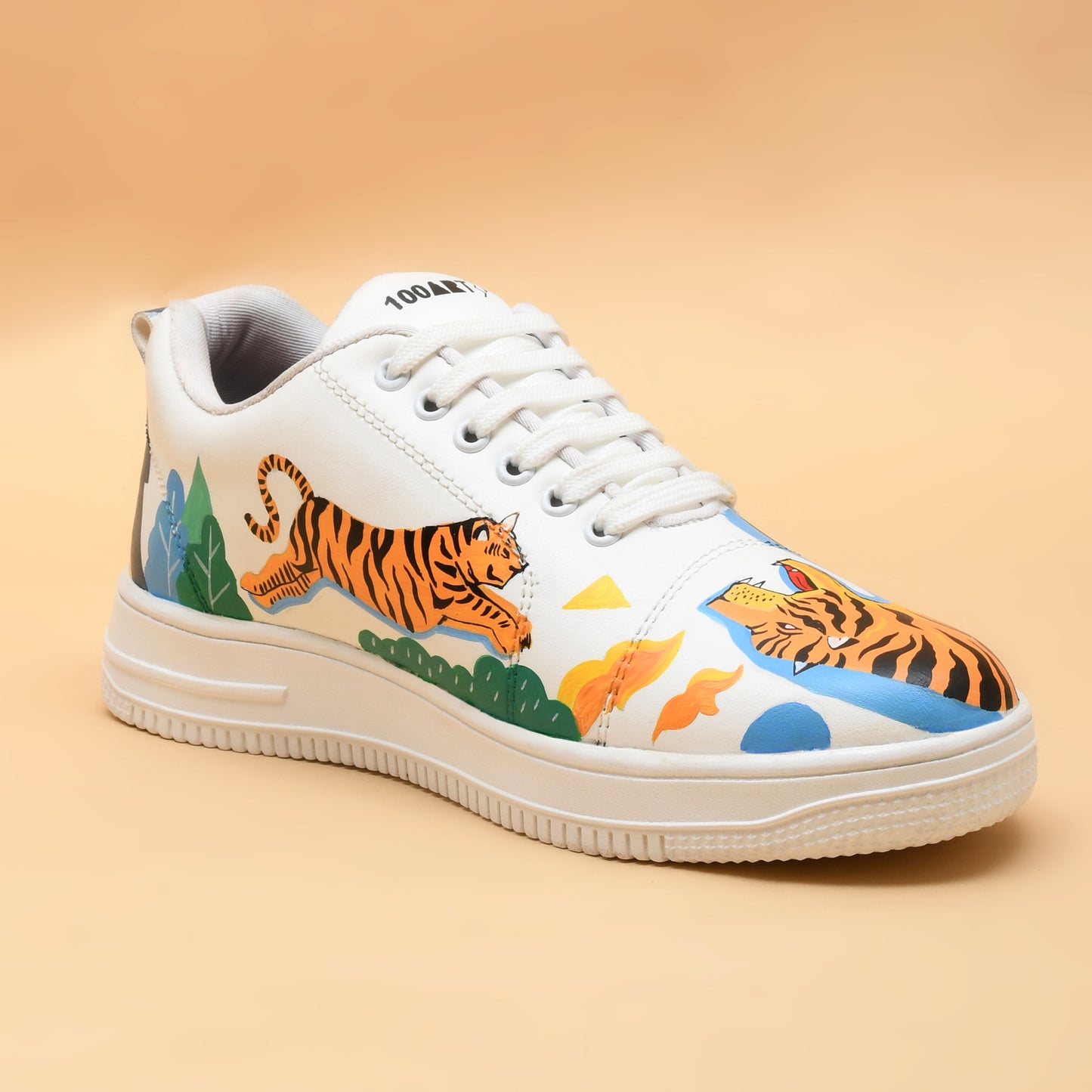 Hand-Painted Sneakers Beast