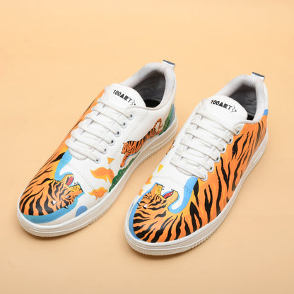 Hand-Painted Sneakers Beast