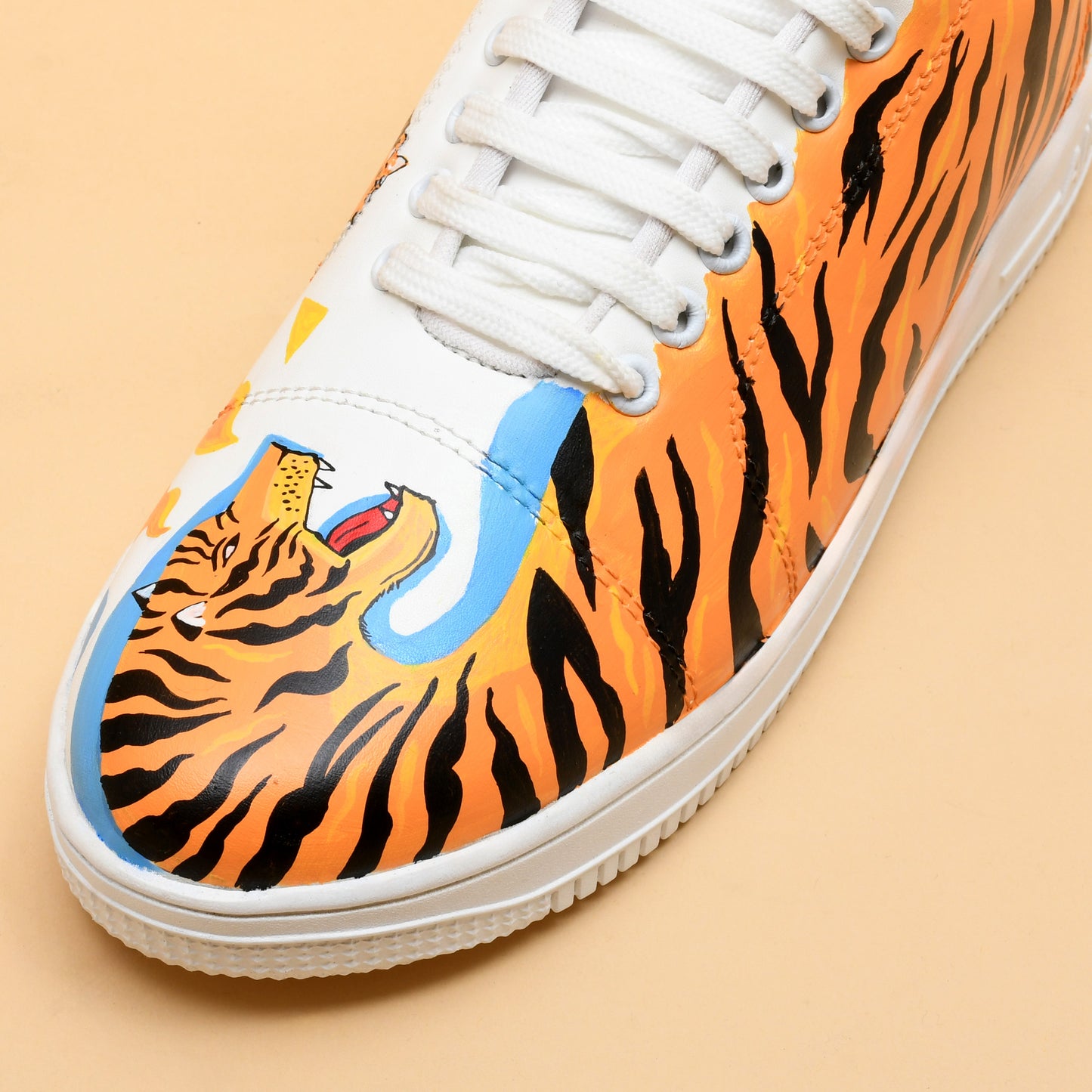 Hand-Painted Sneakers Beast