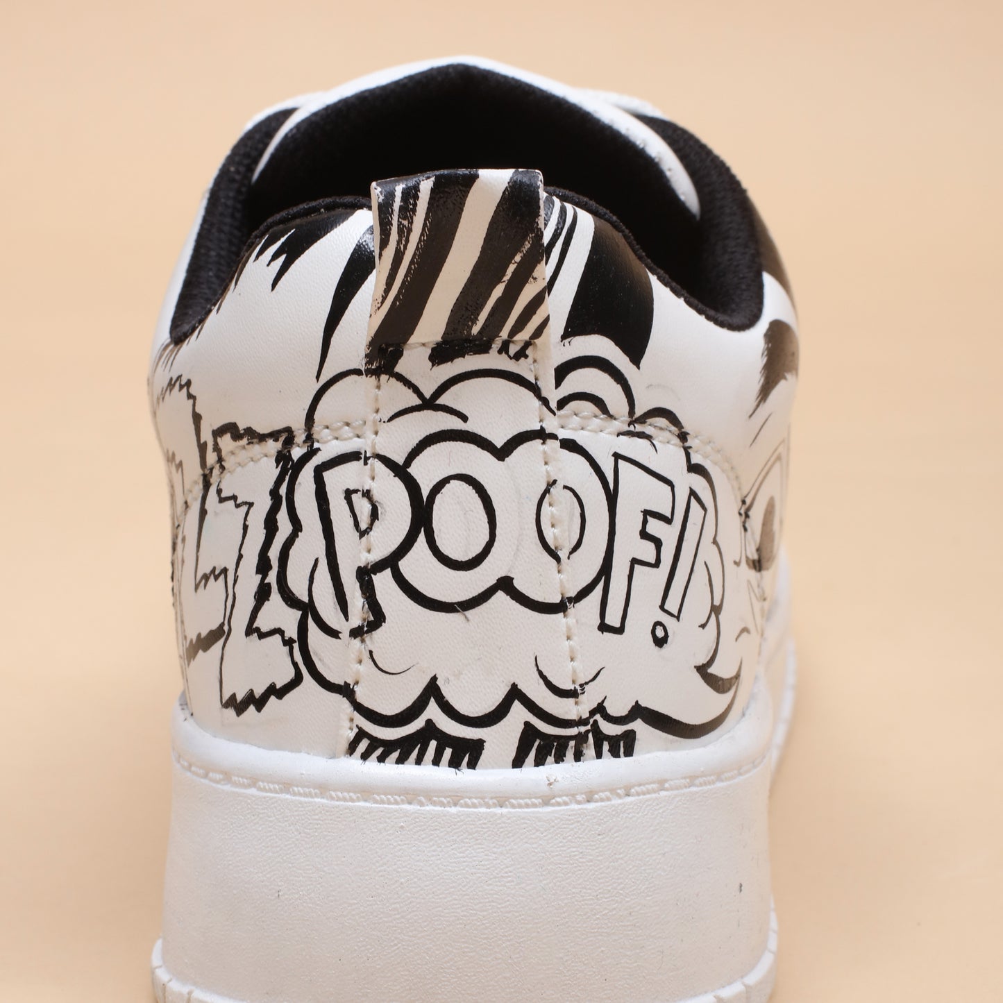 Hand-Painted Sneakers Comics