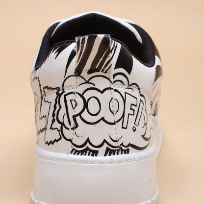 Hand-Painted Sneakers Comics