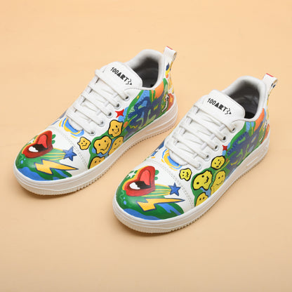 Hand-Painted Sneakers Swag